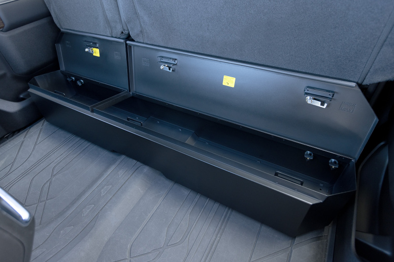 Chevrolet Silverado 2500HD Underseat Lockbox - Rear - Tuffy Products - Keyed Lock - `20-`24